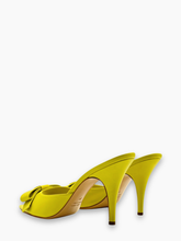 Sandali Gialli In Pelle Con Fiocco - Giallo | Qlhype