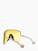 Occhiali Mascherina Gialli - Giallo | Qlhype