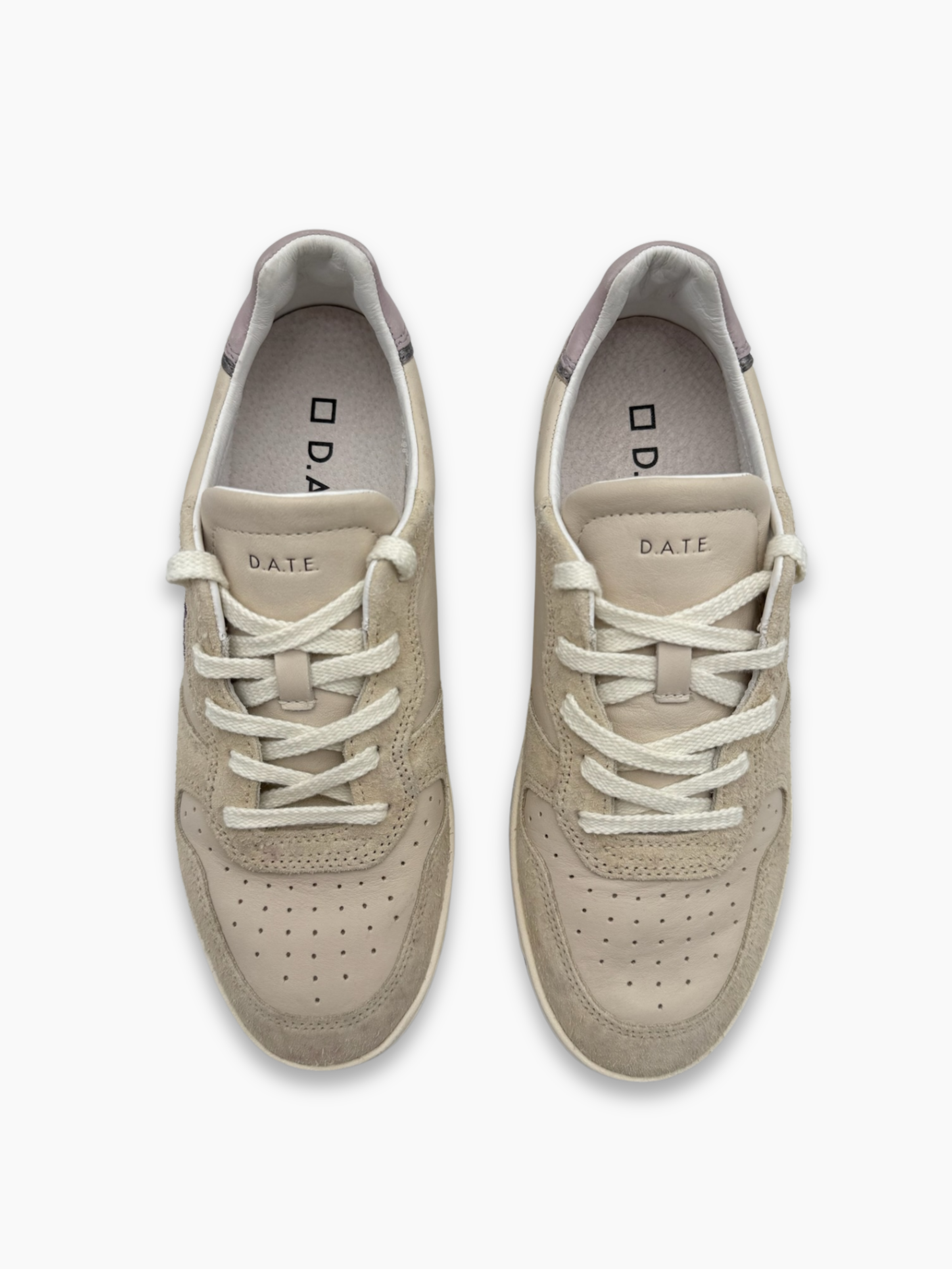 Sneakers Court Beige Suede