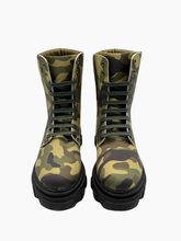 Anfibi Camo Con Suola Chunky -  | dBlank