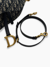 Borsa Saddle Jacquard Medium - Blu | dBlank