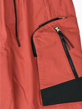 Pantaloni Rosso Mattone Con Maxi Logo -  | dBlank