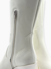 White Wedge Boots -  | dBlank