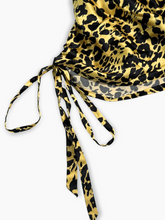 Yellow Dress With Animal Print -  | dBlank