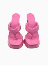 Sandali A Platform Rosa In Vernice -  | dBlank