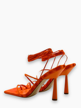 Orange Suede Sandals -  | Qlhype