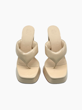 Sandali A Platform Beige In Vernice -  | dBlank