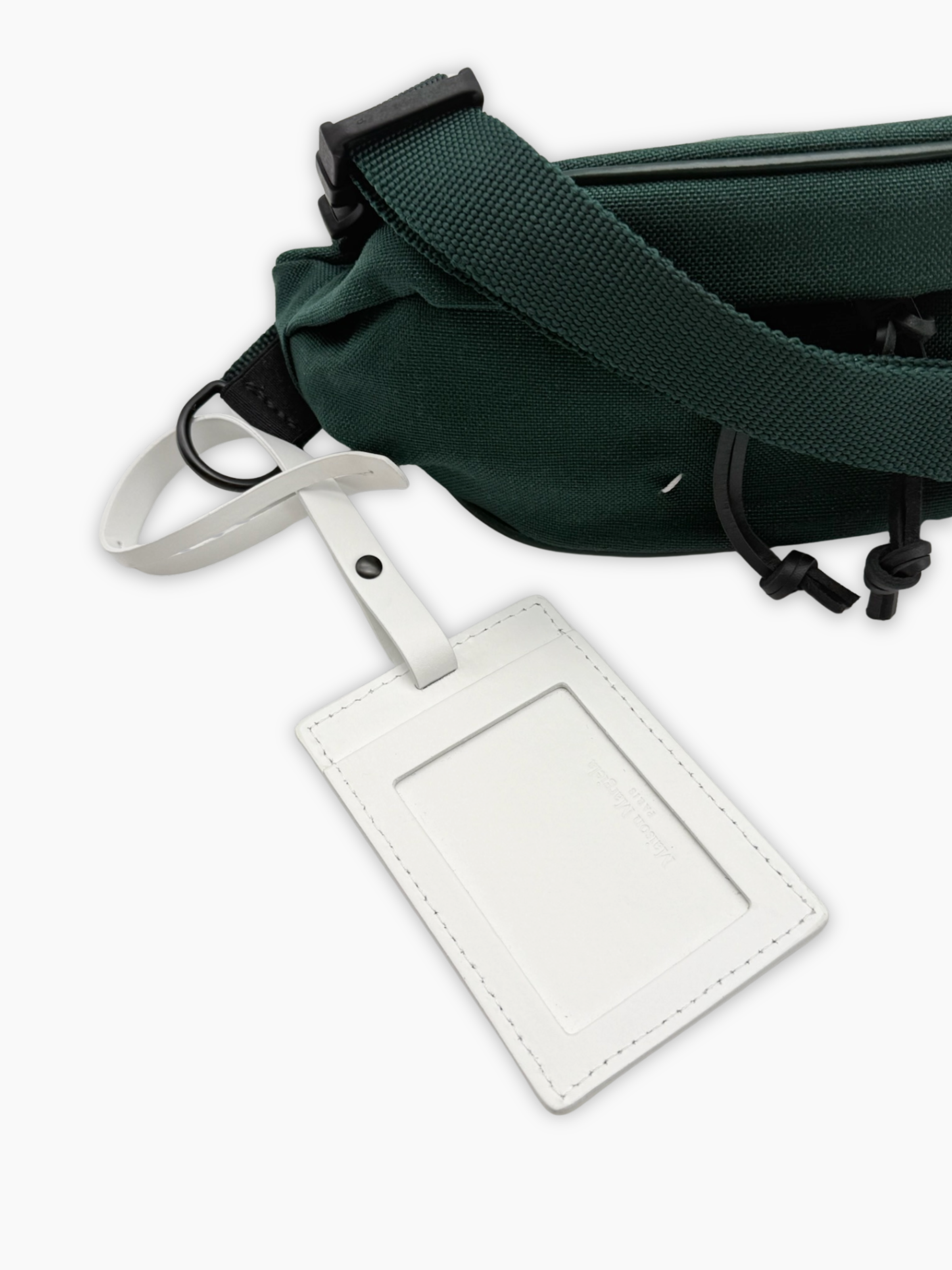Marsupio Verde In Canvas