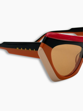 Occhiali Arancio E Rossi Montatura Bicolore - Rosso | dBlank