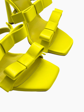 Sandali Giallo Lime Con Fiocchi -  | dBlank