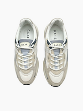 White and Beige Sneakers with Chunky Soles -  | dBlank