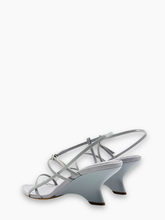 Sandali Con Zeppa Grigio Chiaro - Grigio | Qlhype