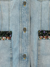 Giacca Jeans Con Dettagli Ricamati -  | dBlank