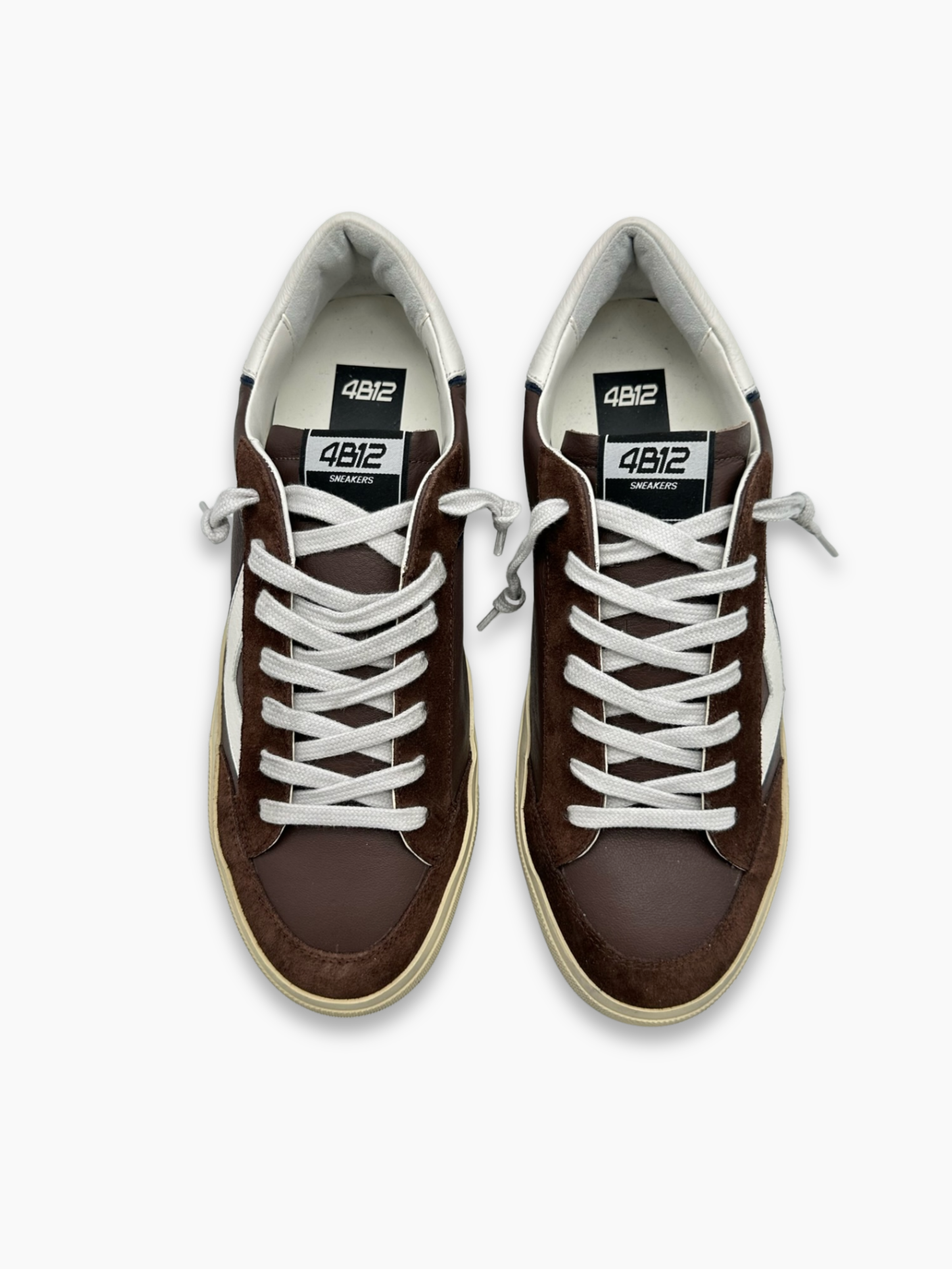 Brown Retro Sneakers