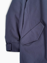 Navy Zip-Up Coat -  | dBlank