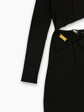 Vestito Bling Long Nero - Nero | Qlhype