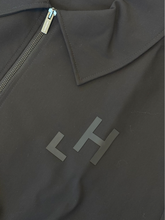 Giubbino Nero In Nylon Con Tascone E Stampa -  | dBlank