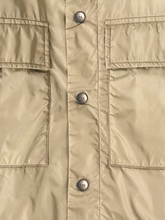 Beige Padded Shirt With Front Pockets -  | dBlank