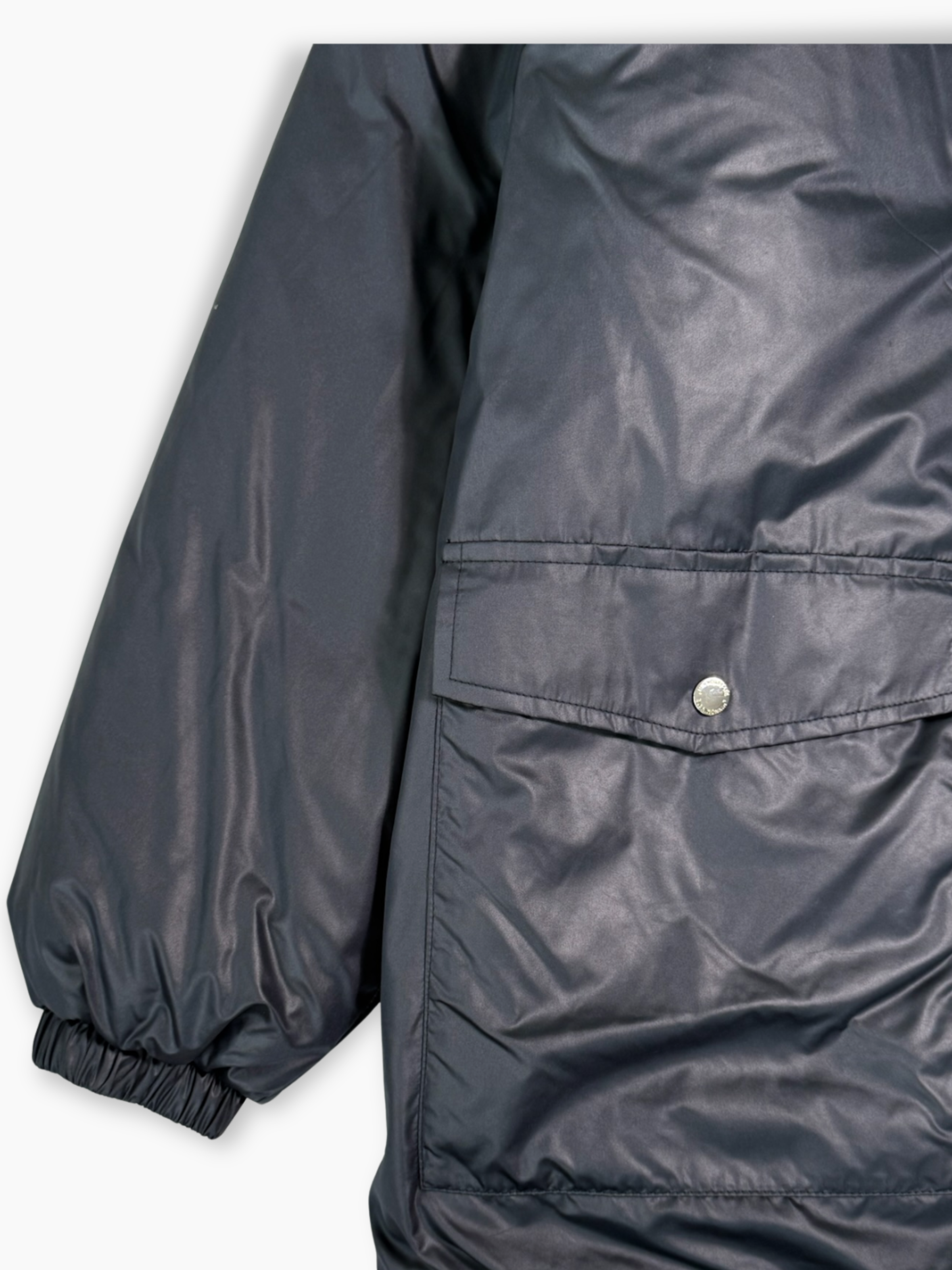 Black Nylon Down Jacket