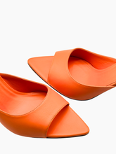 Mule Arancioni Con Tacco A Spillo -  | dBlank