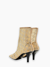GG Crystal Mesh Heel Boot -  | dBlank