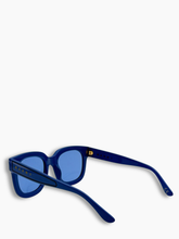 Oversized Blue and Cream Sunglasses -  | Qlhype