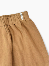 Hazelnut Straight Leg Pants with Raw Cut -  | dBlank