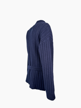 Cardigan In Maglia Con Cintura -  | Qlhype