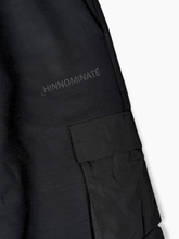 Black Modal and Nylon Trousers with Print -  | dBlank