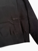 Black Turtleneck With Front Embroidery -  | dBlank