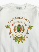 Felpa Joy Aux D'Afrique Tennis Club Printed - Bianco | Qlhype