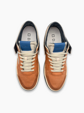 Sneakers Marroni E Blu In Pelle E Suede - Marrone | dBlank