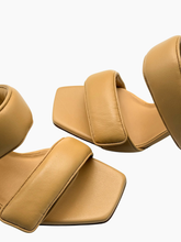 Mule Caramello Con Doppia Fascia Imbottita -  | dBlank