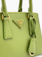 Borsa Mini Sac Galleria In Pelle Saffiano Verde - Verde | dBlank