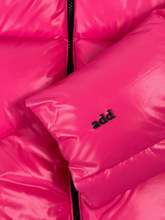 Piumino Corto Fucsia e Interno Arancione - Rosa | dBlank