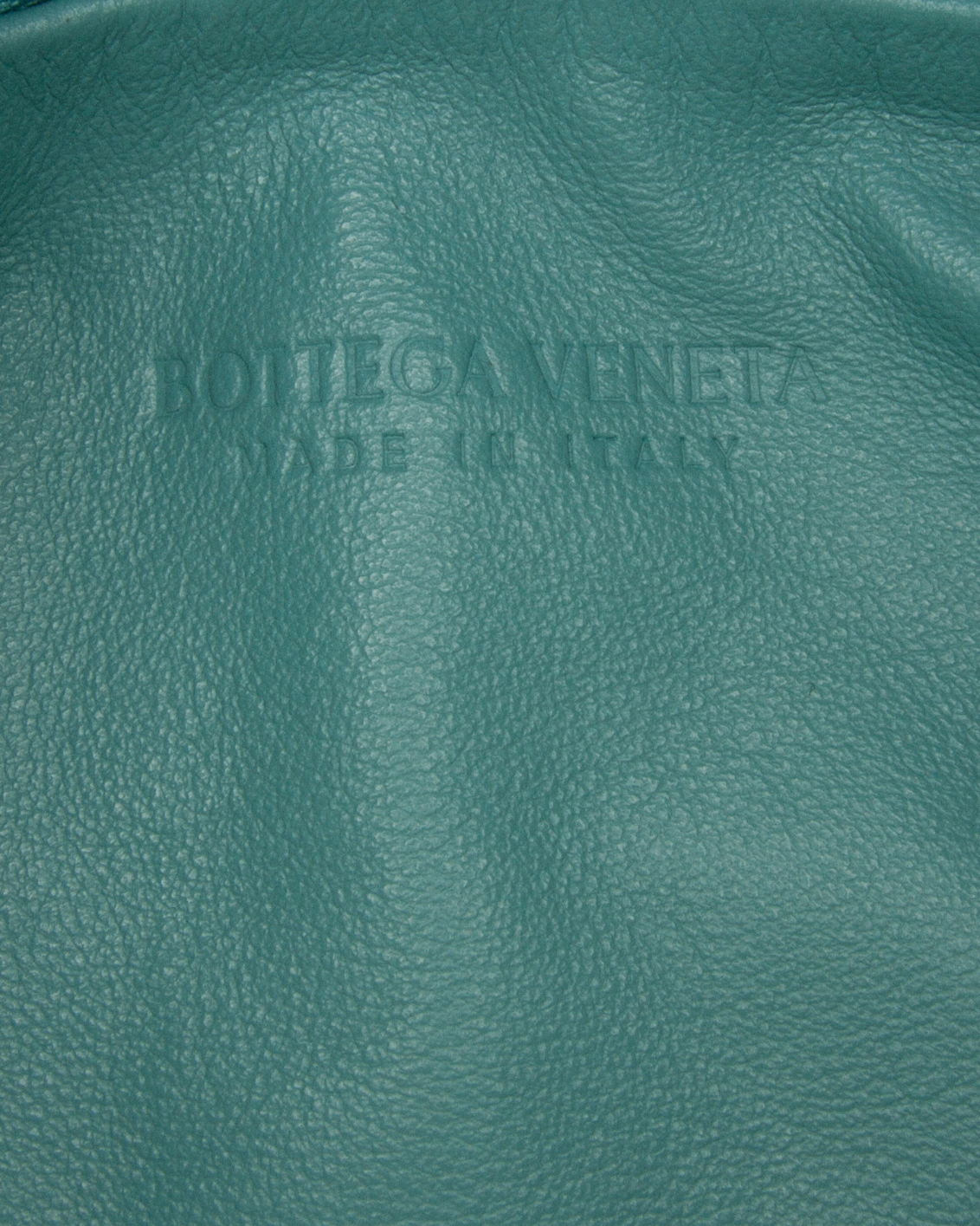 Borsa Jodie Mini In Pelle Intrecciata Verde Acqua
