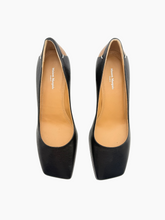 Décolleté Nere In Pelle Con Tacco Largo - Nero | dBlank