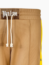 Beige Button Down Tracksuit Pants -  | Qlhype