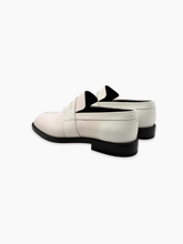 Two-Tone Tabi Leather Loafers -  | dBlank