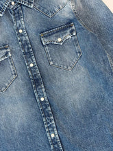 Western Pocket Denim Shirt -  | dBlank