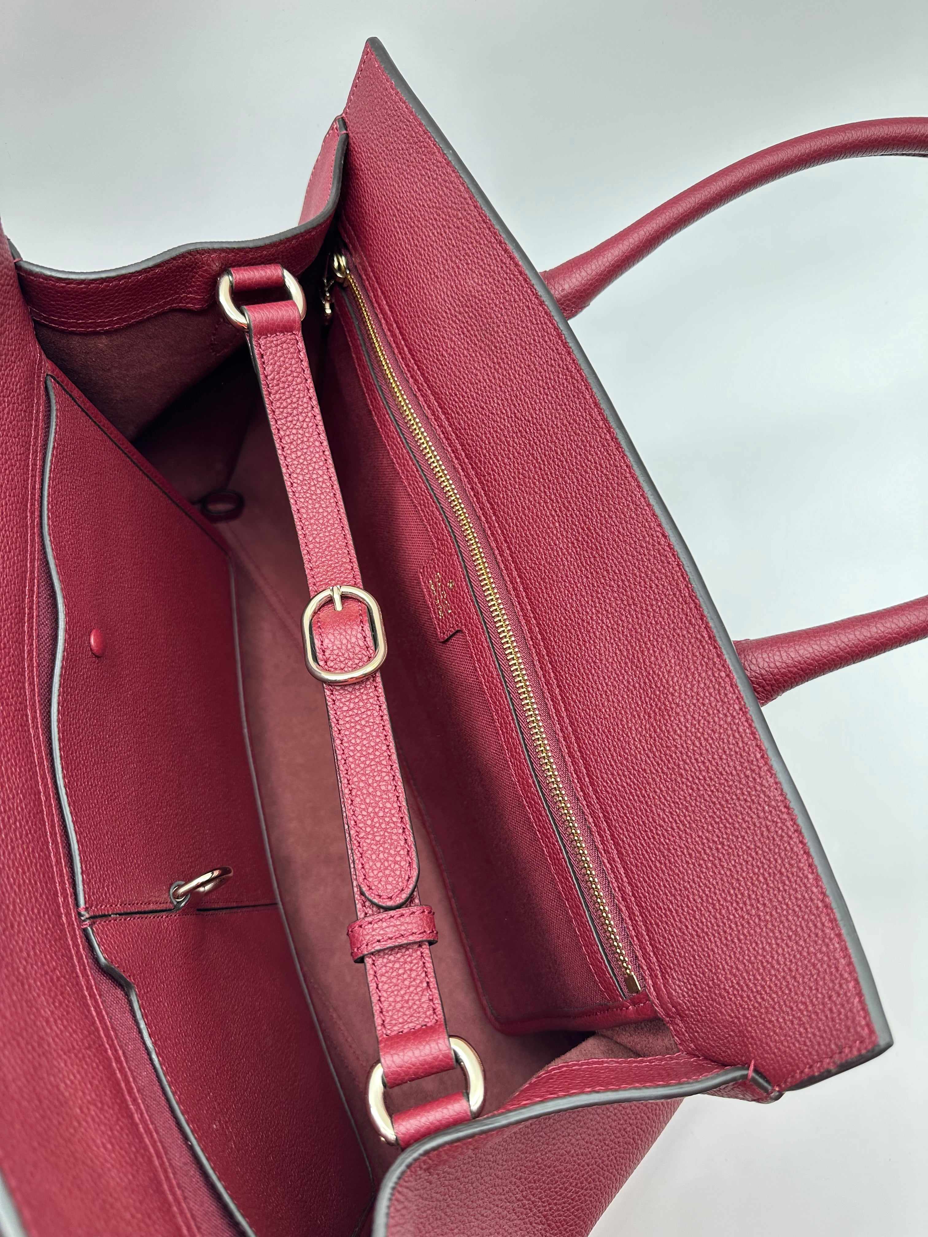 Large Burgundy Bag