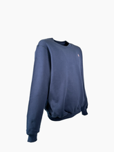 Lounge Crew Logo Navy Sweatshirt -  | Qlhype