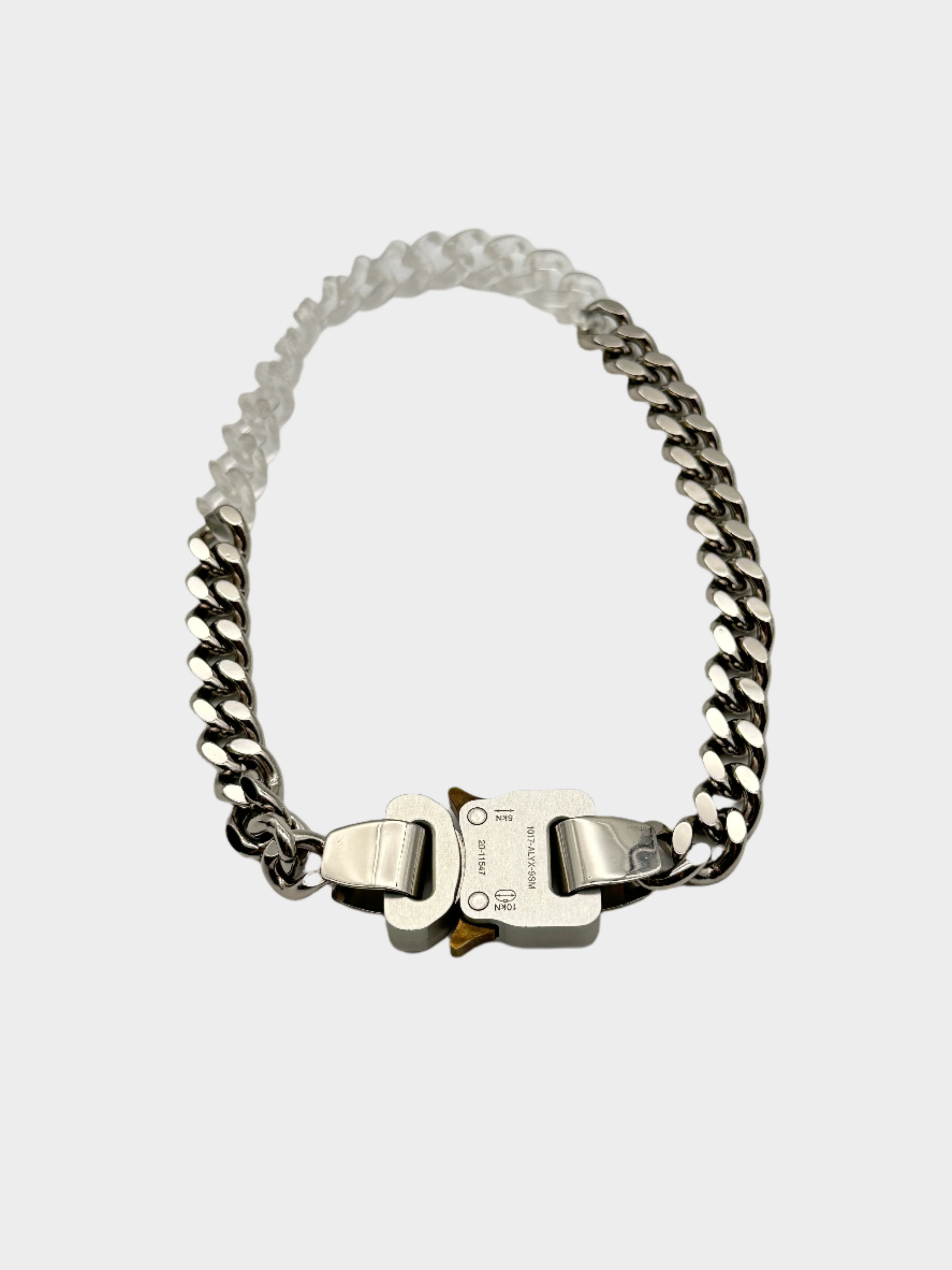 Bimaterial Buckle Necklace