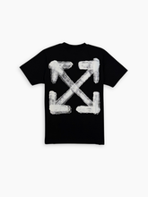 Black SPRAY ARROW SLIM T-shirt -  | dBlank