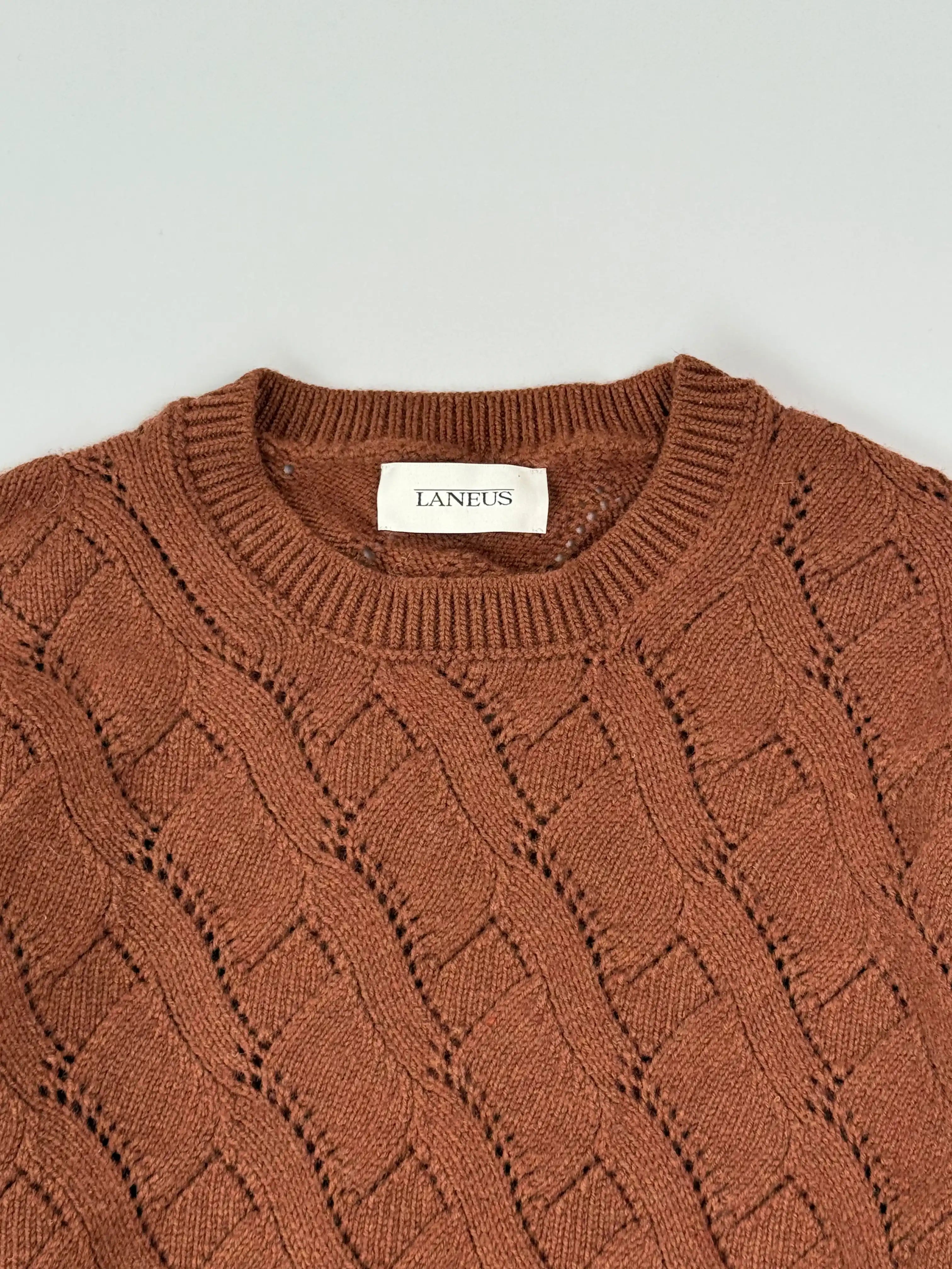 Maglione Con Motivo A Treccia