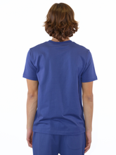 Off Stamp Slim Blue T-shirt -  | dBlank