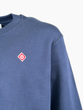 Lounge Crew Logo Navy Sweatshirt -  | Qlhype