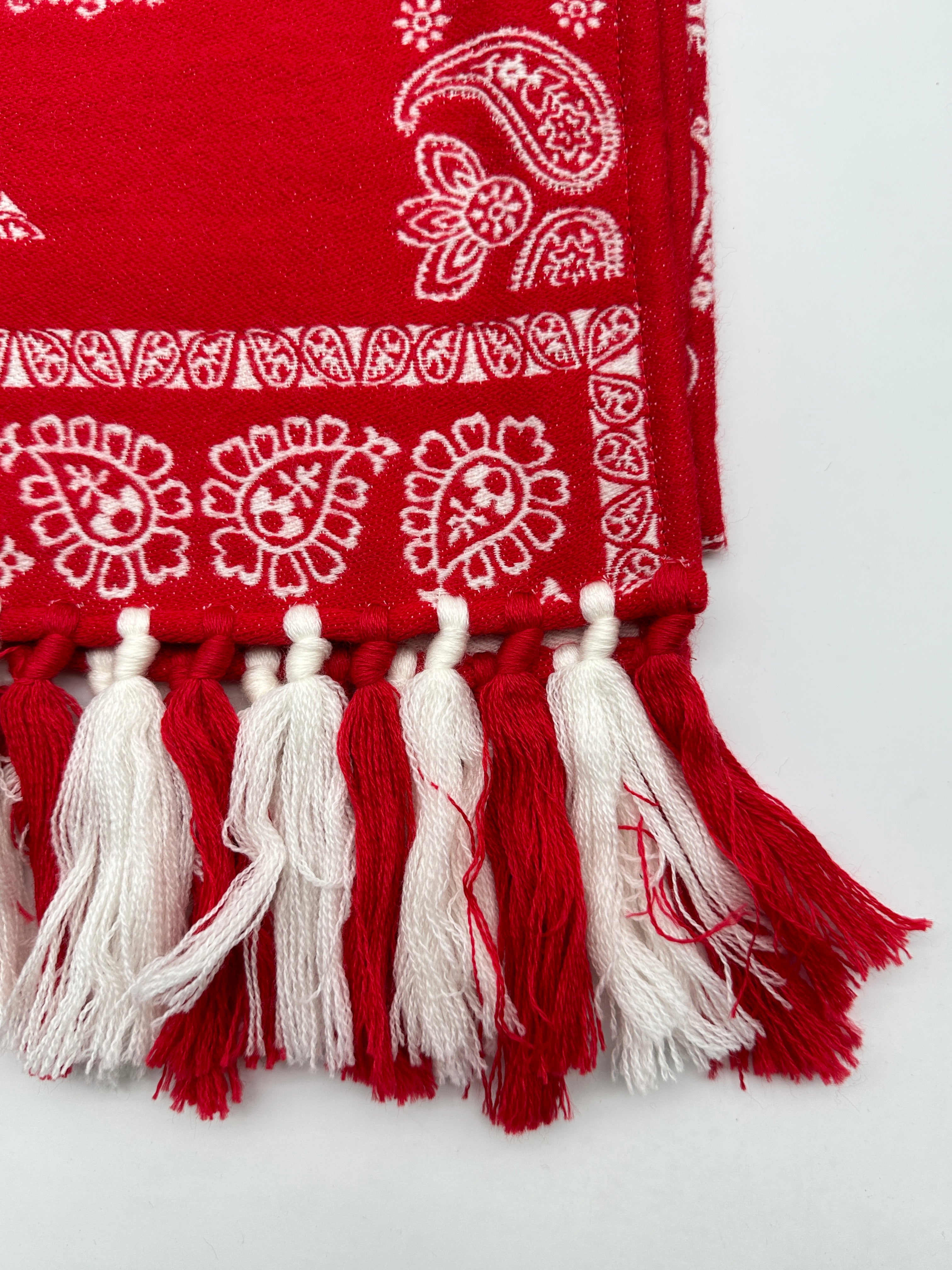 Red Bandana Scarf