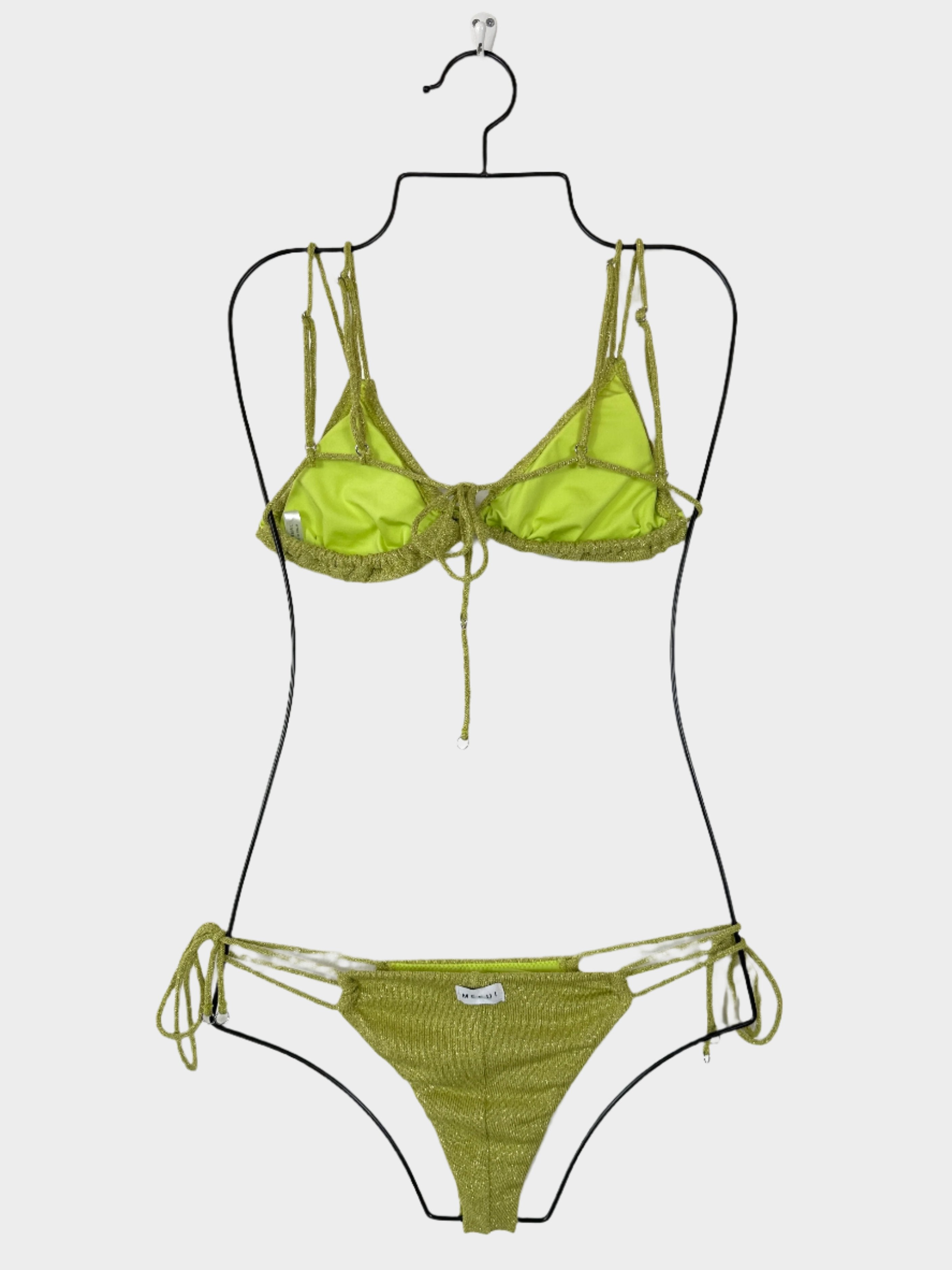 Green Shimmer Bikini