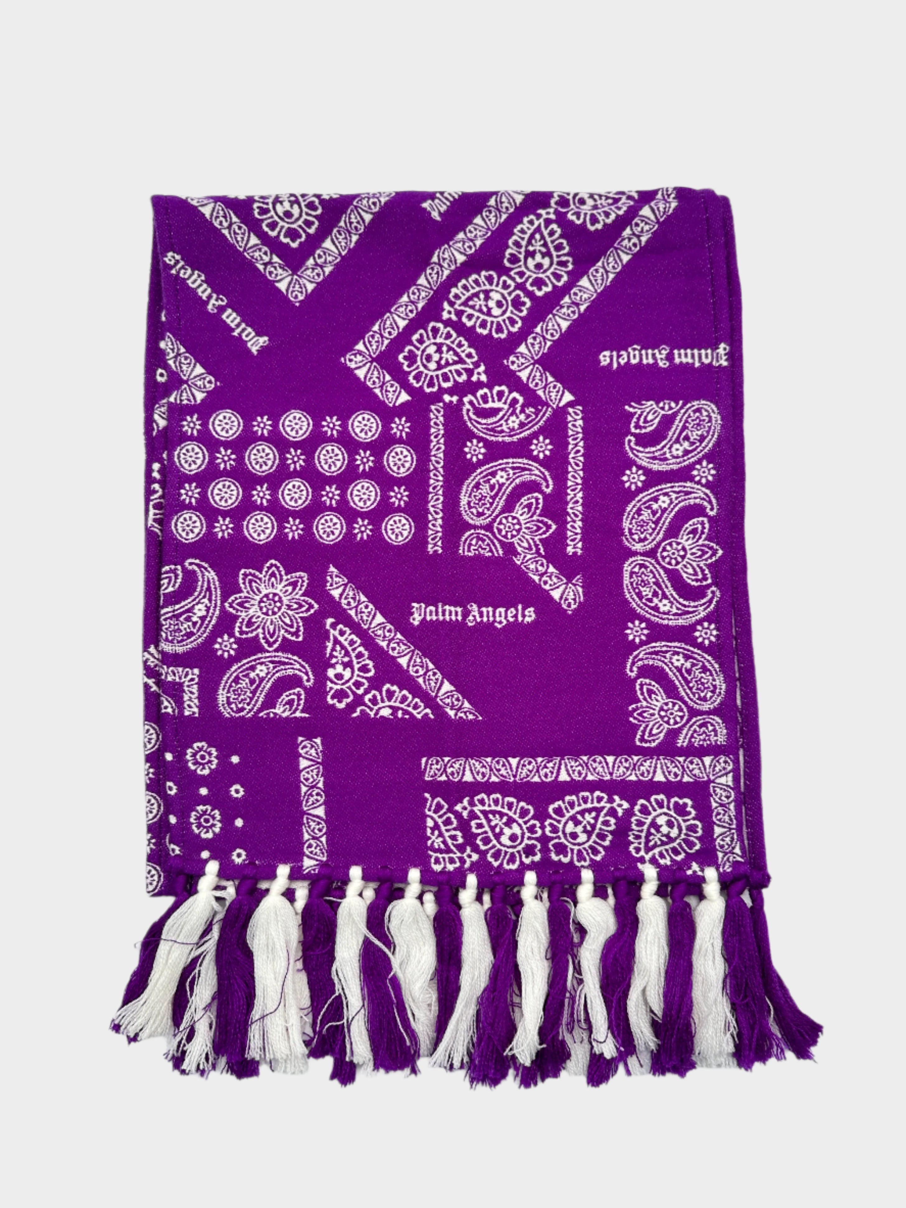 Purple Bandana Scarf